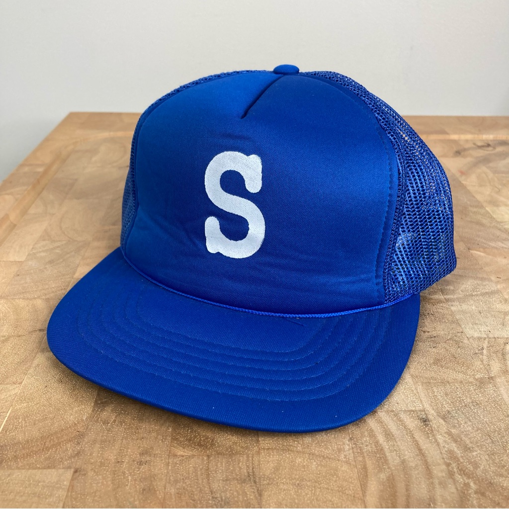 Vintage S Logo Snapback Trucker Hat
